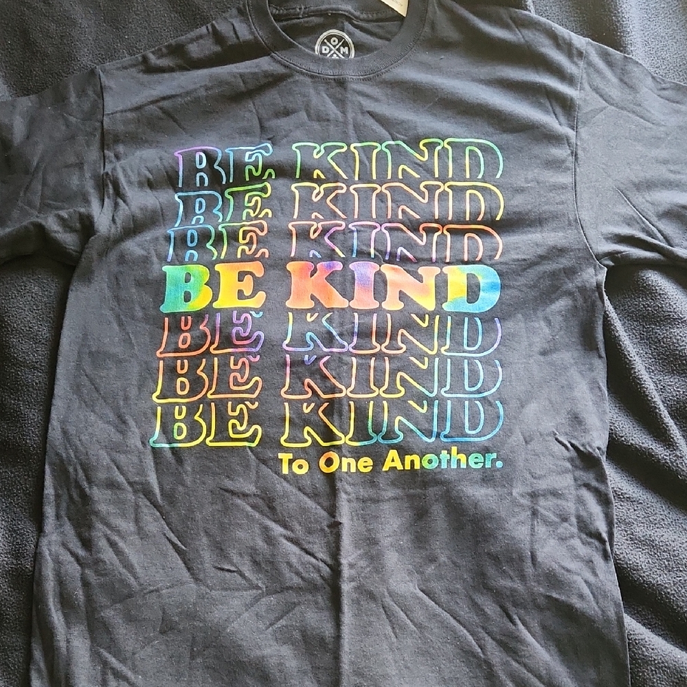 Black 'Be Kind' Kids T-Shirt